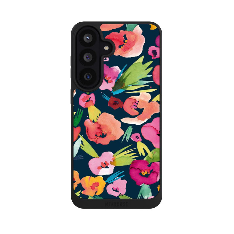 Galaxy S26 FE NIVOpure tropische Blumen aquarell