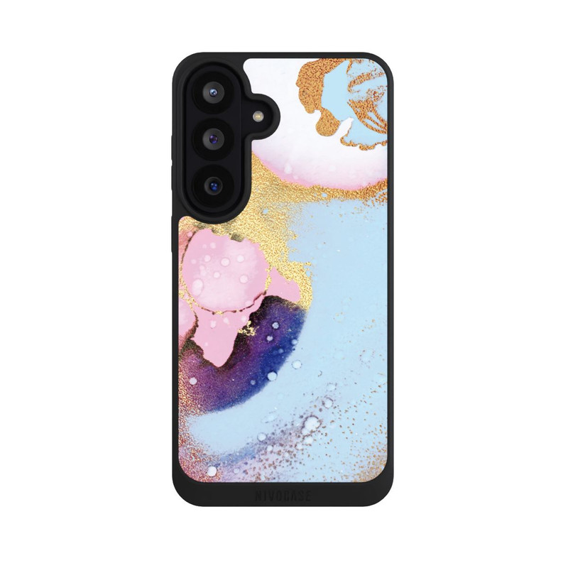 Galaxy S26 FE NIVOpure Pastell Glamour Tintenstruktur