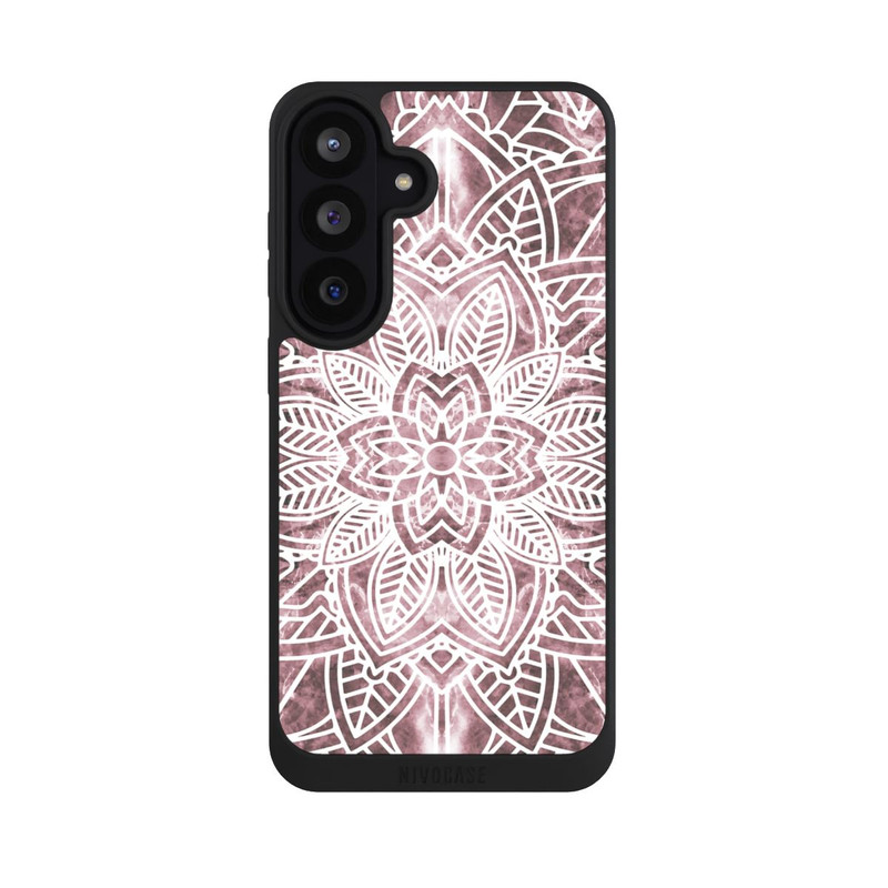 Galaxy S26 FE NIVOpure Mandala en marbre blush