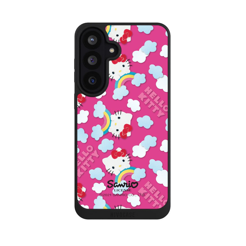 Galaxy S26 FE NIVOpure Hello Kitty Regenbogenmuster