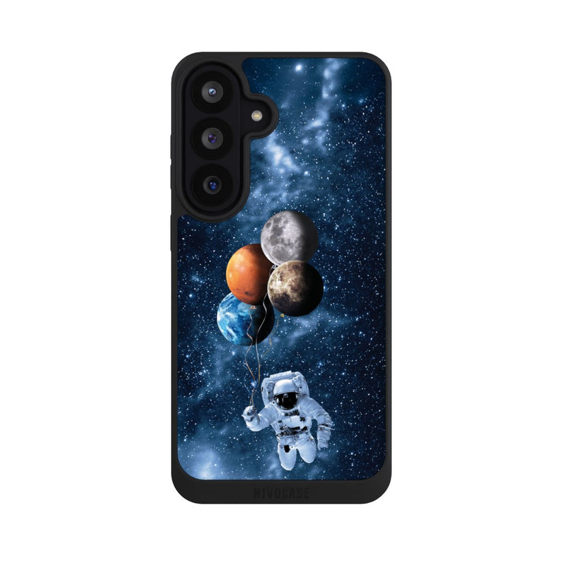 Galaxy S26 FE NIVOpure Astronaut mit Planeten