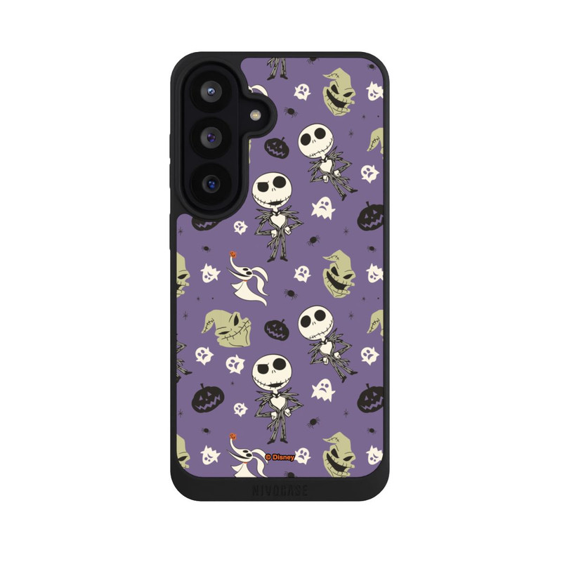 Galaxy S26 FE NIVOpure Jack Purple Pattern Tim Burtons Nightmare before Christmas