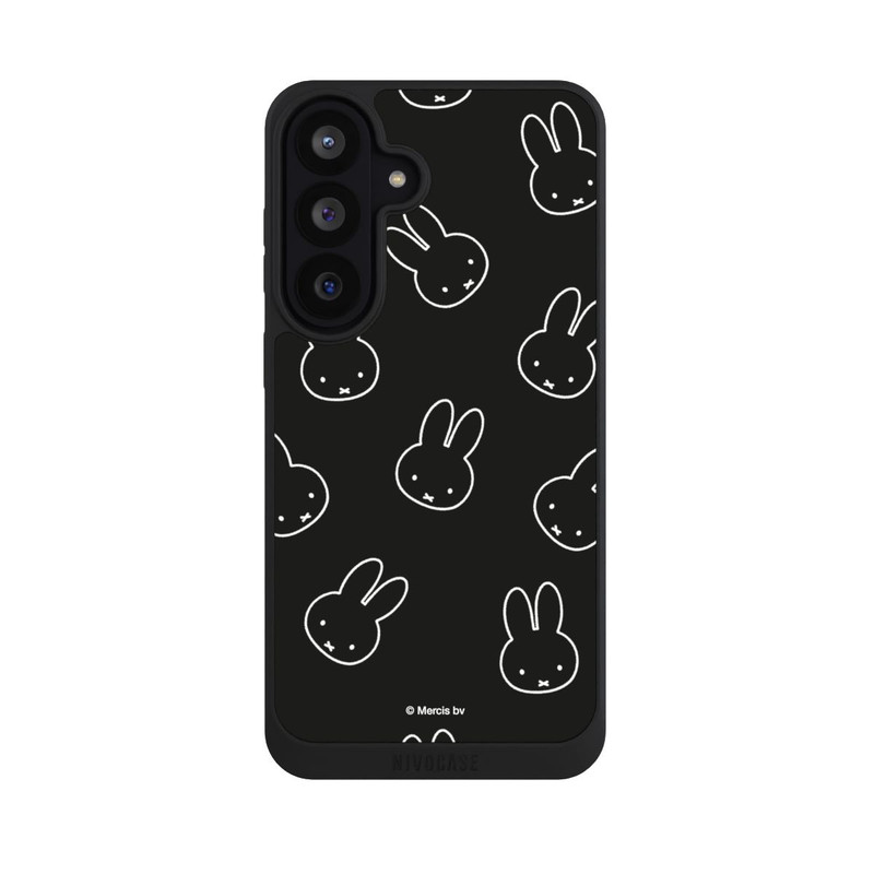 Galaxy S26 FE NIVOpure Miffy Muster Schwarz