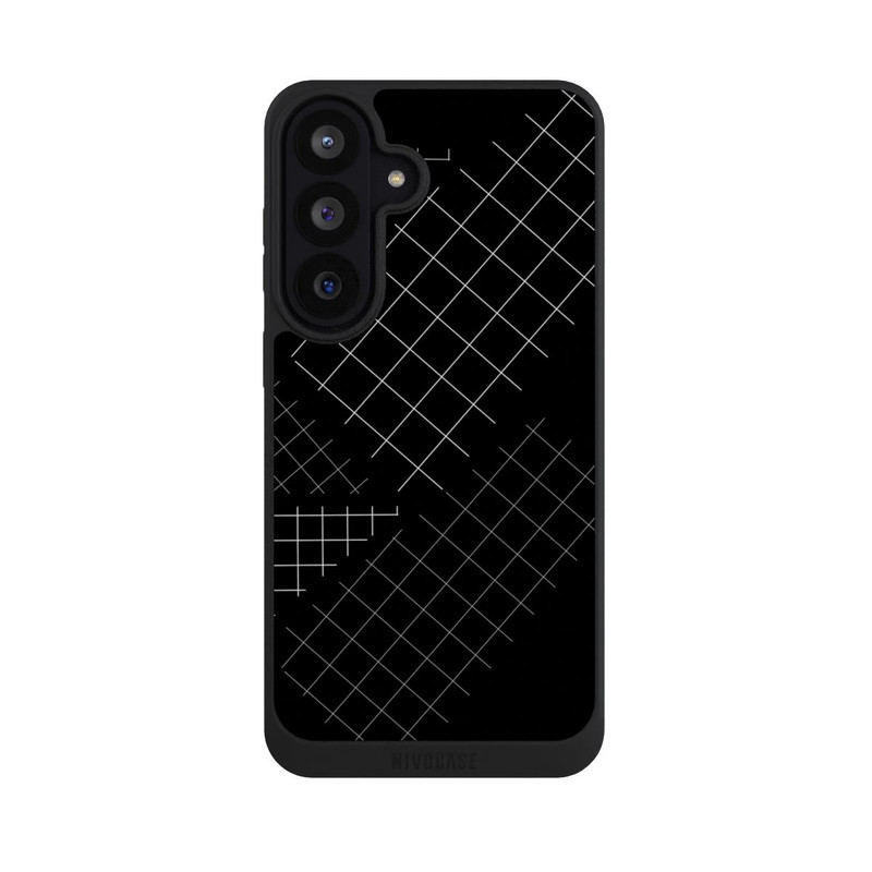 Galaxy S26 FE NIVOpure Black White Grid