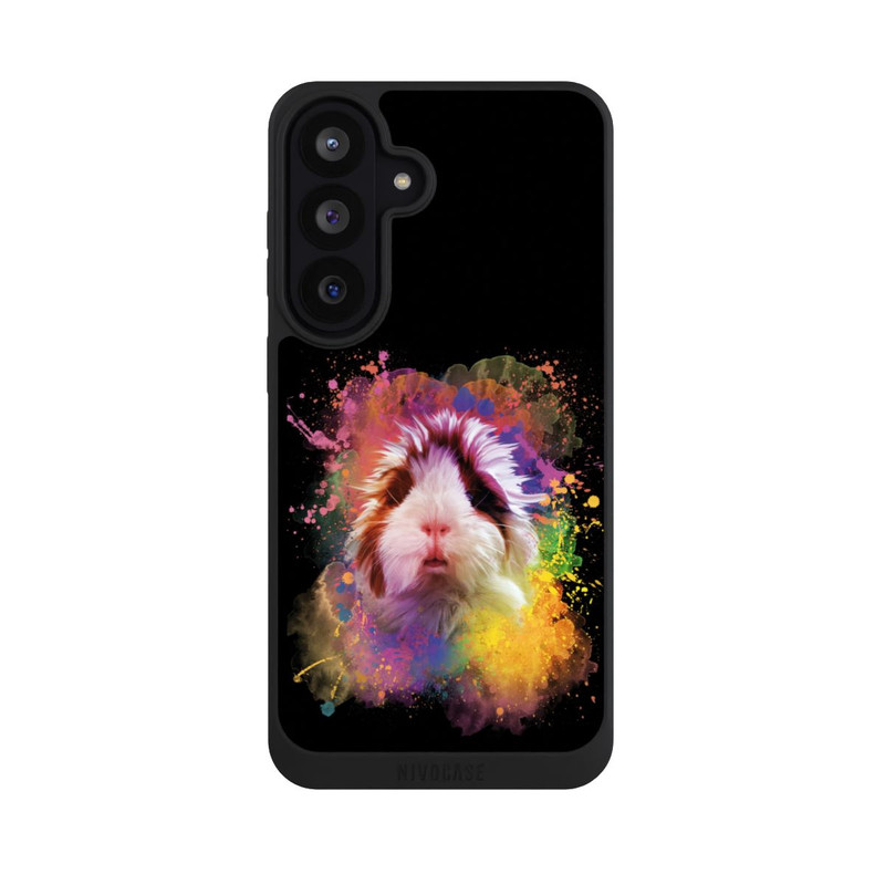 Galaxy S26 FE NIVOpure Meerschweinchen Colorful Sprayart 