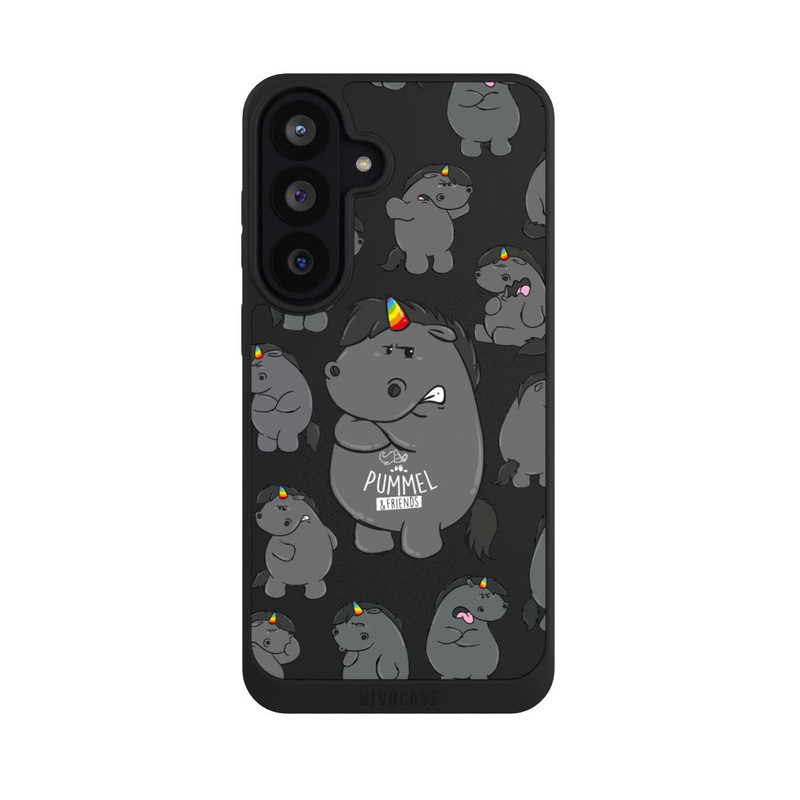Galaxy S26 FE NIVOpure Grummel Allover Transparent