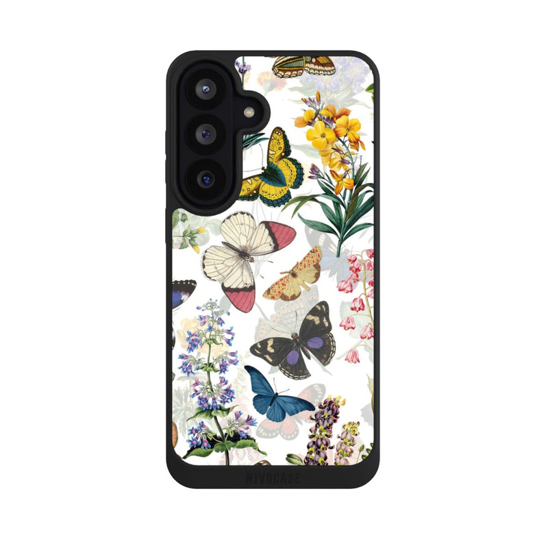 Galaxy S26 FE NIVOpure Feldblumen und Schmetterlinge