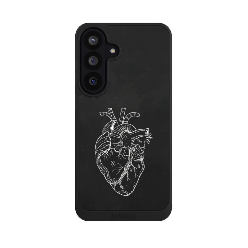 Galaxy S26 FE NIVOpure Heart Drawing Black