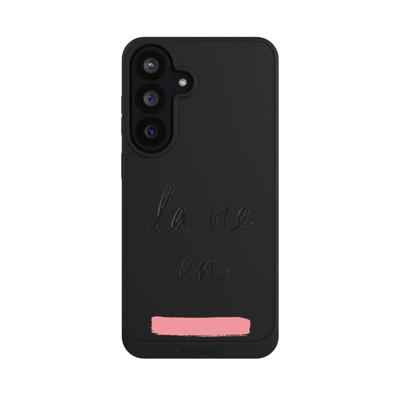 Galaxy S26 FE NIVOpure La vie en Rosa Transparent