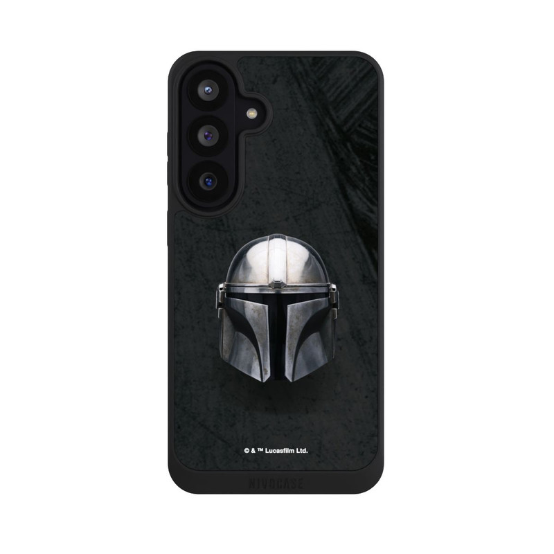 Galaxy S26 FE NIVOpure Schwarzer Mandalorianer Helm