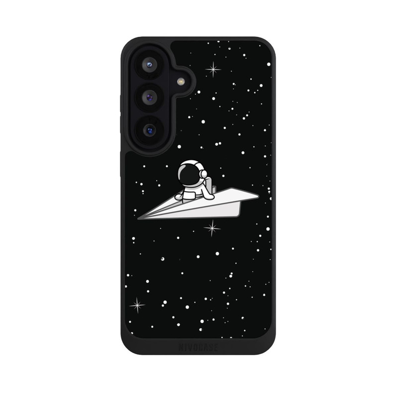 Galaxy S26 FE NIVOpure Astronaut Paper Plane Comic