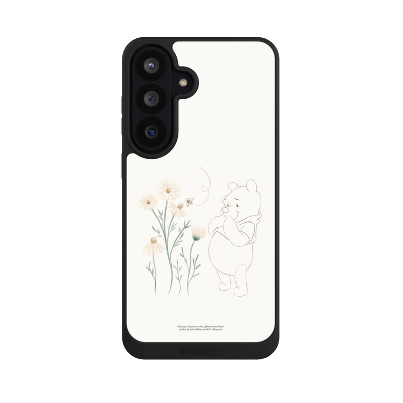 Galaxy S26 FE NIVOpure Winnie Pooh regarde les marguerites