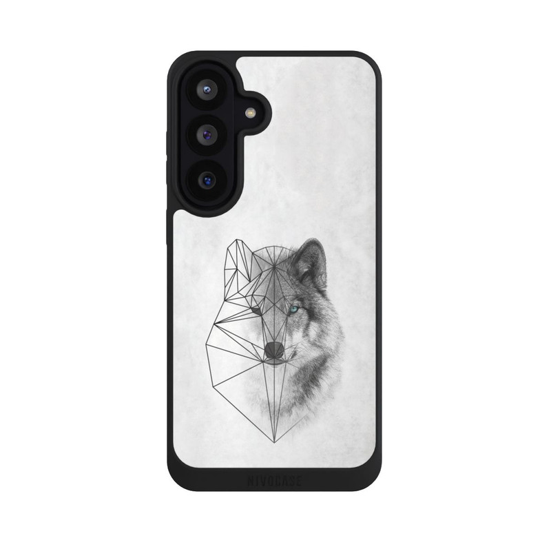 Galaxy S26 FE NIVOpure Polygonaler Wolf