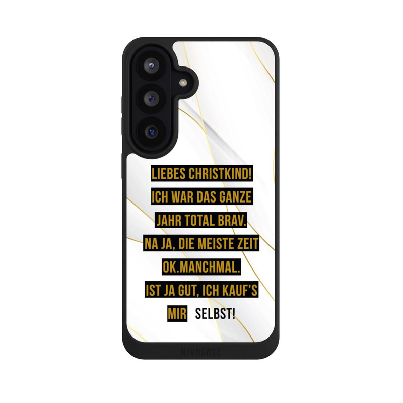 Galaxy S26 FE NIVOpure Liebes Christkind Marmor