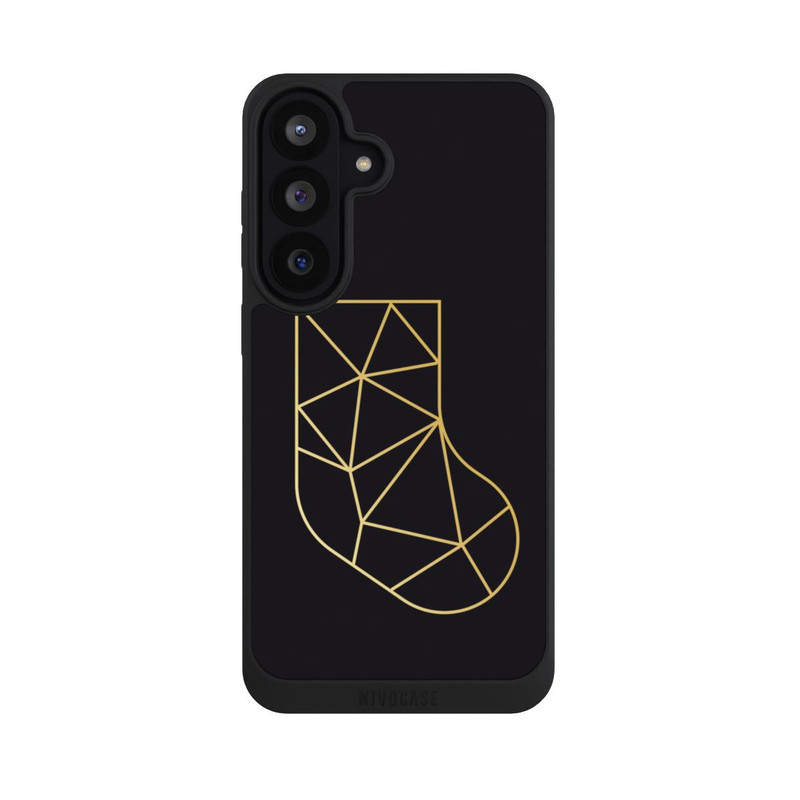 Galaxy S26 FE NIVOpure goldene polygonale Socke