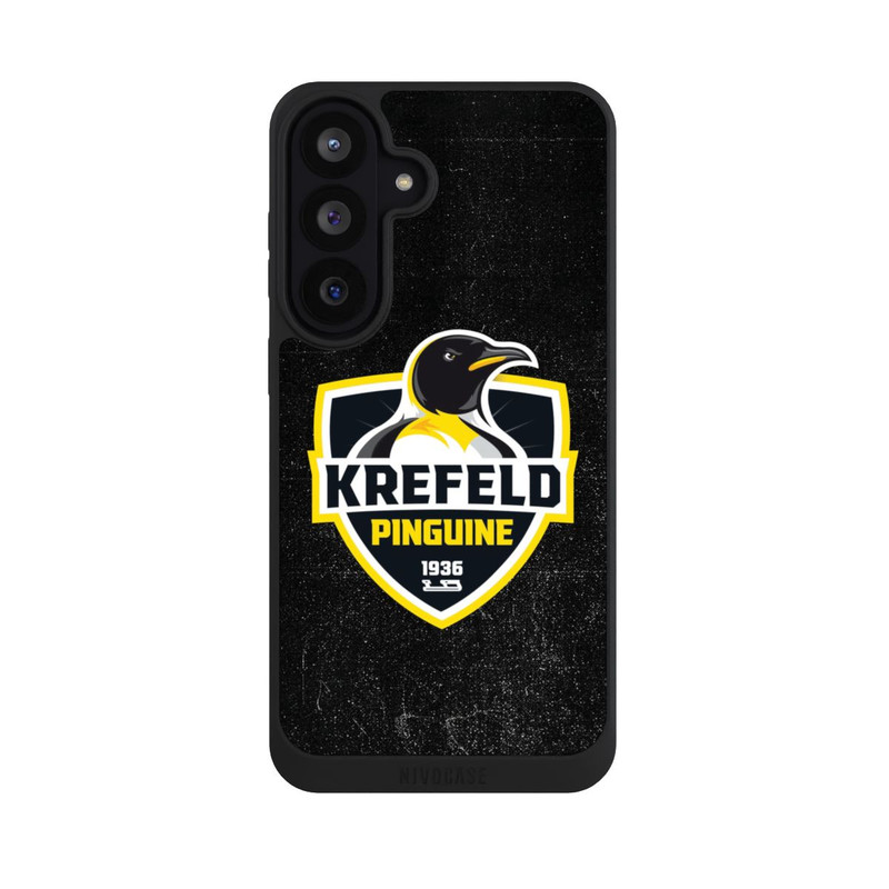 Galaxy S26 FE NIVOpure Krefeld Pinguine Logo Schwarz