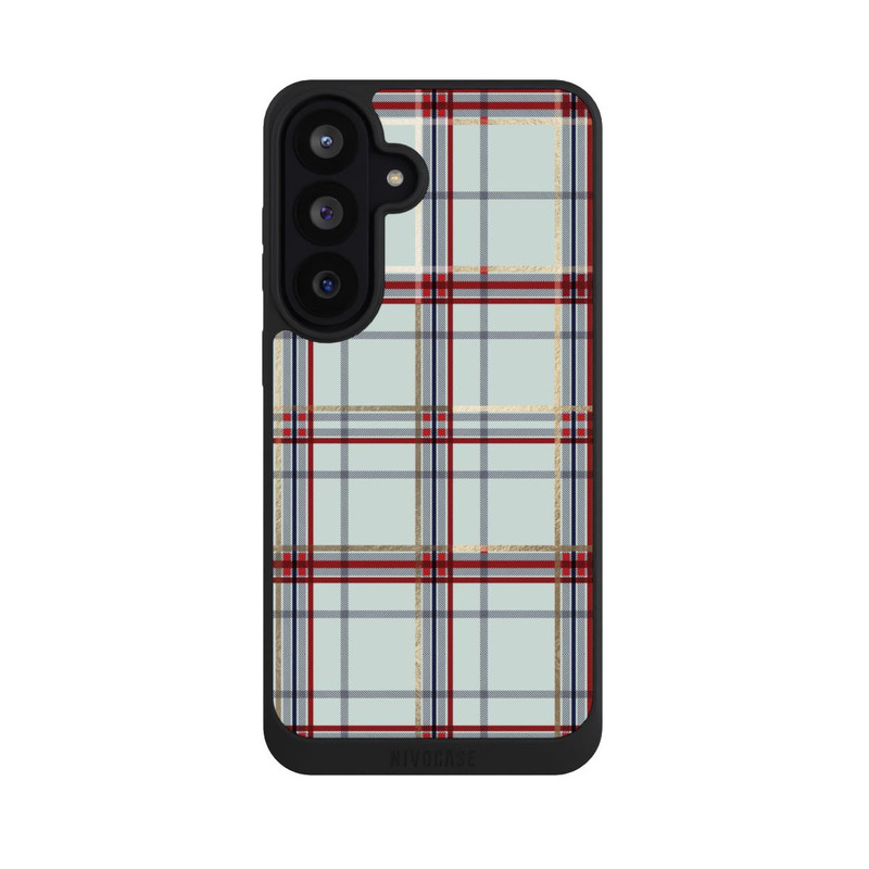 Galaxy S26 FE NIVOpure Tartan Bleu