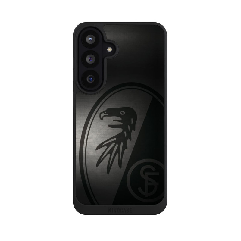 Galaxy S26 FE NIVOpure SC Freiburg Dot Metall Hintergrund