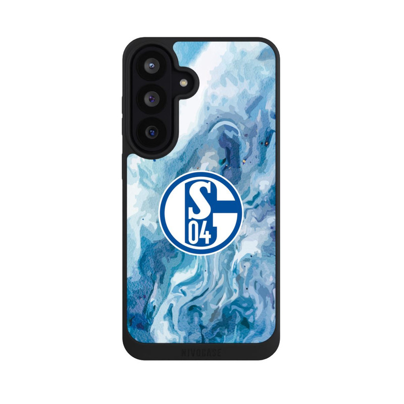 Galaxy S26 FE NIVOpure Schalke 04 Flüssig Blau