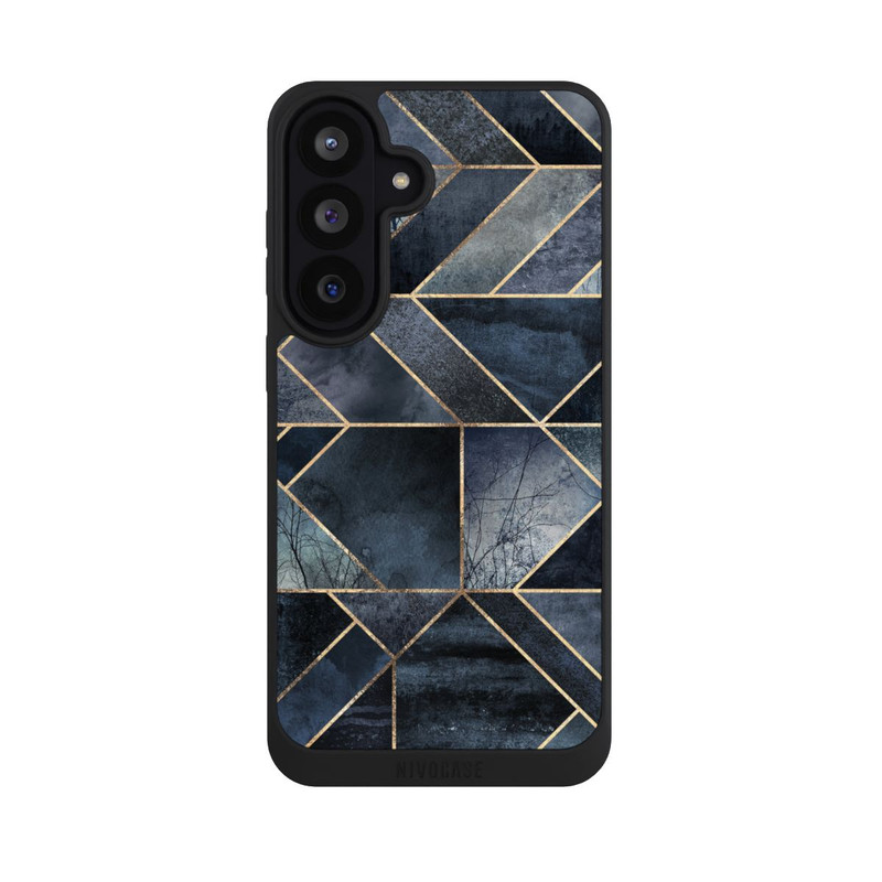 Galaxy S26 FE NIVOpure Abstraktes Natur-Dunkelblau