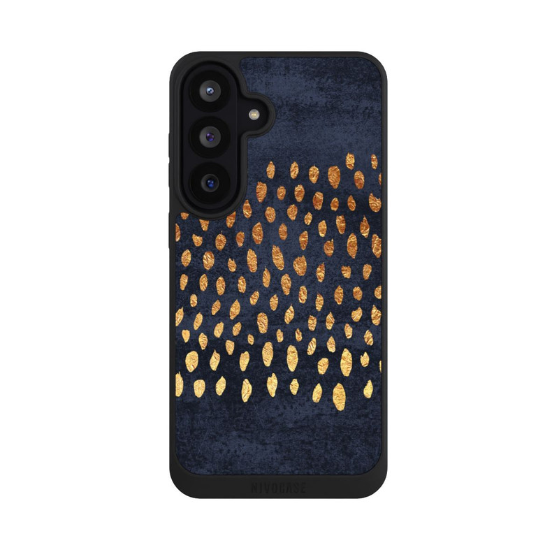 Galaxy S26 FE NIVOpure Muster Gold und Marine