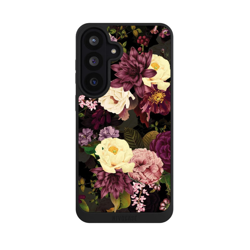Galaxy S26 FE NIVOpure Dunkle Blumen Bienen