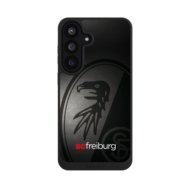 Galaxy S26 FE NIVOpure Dot Metall Hintergrund mit dem Schriftzug SC Freiburg