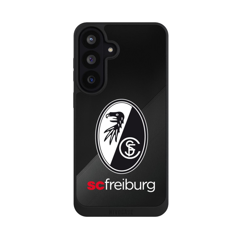 Galaxy S26 FE NIVOpure Zwei Texturen mit dem Schriftzug SC Freiburg