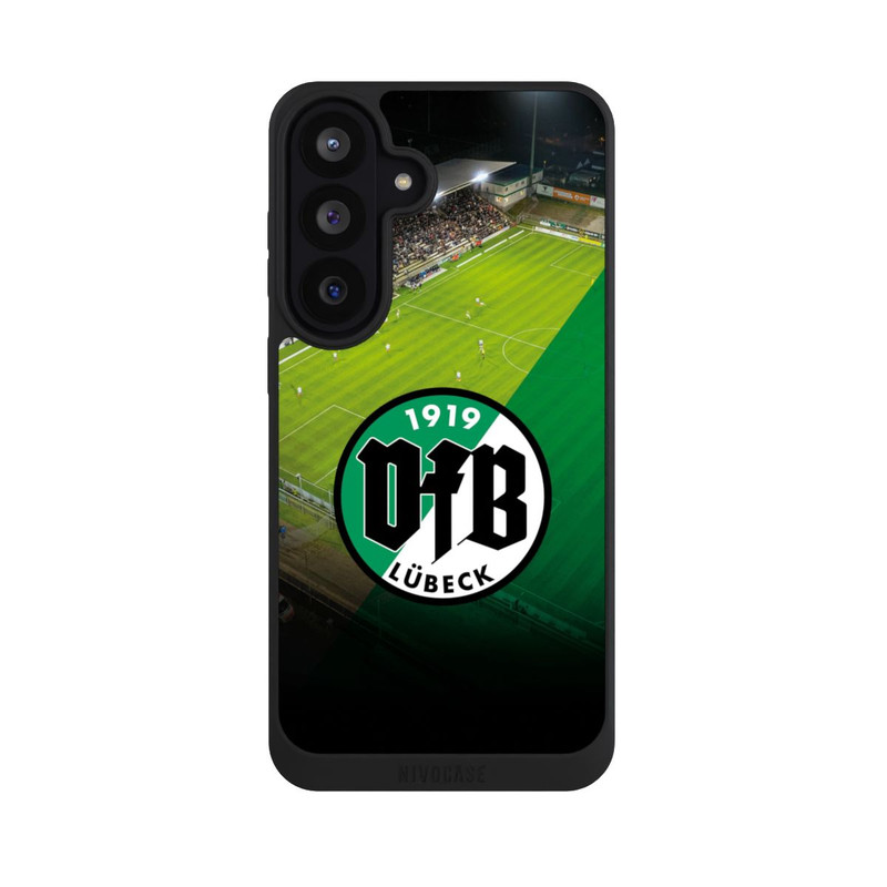 Galaxy S26 FE NIVOpure  VfB Lübeck Dreieck Grün Transparent Groß