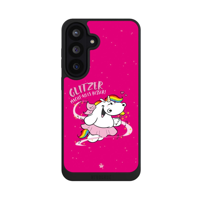 Galaxy S26 FE NIVOpure Pummelfee Glitzer 