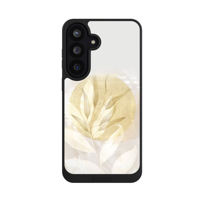 Galaxy S26 FE NIVOpure Boho Gold Blumen Kunst