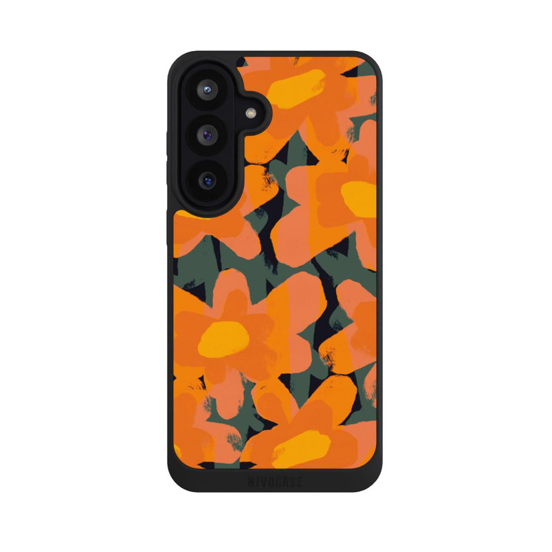 Galaxy S26 FE NIVOpure Blumenwiese Orange