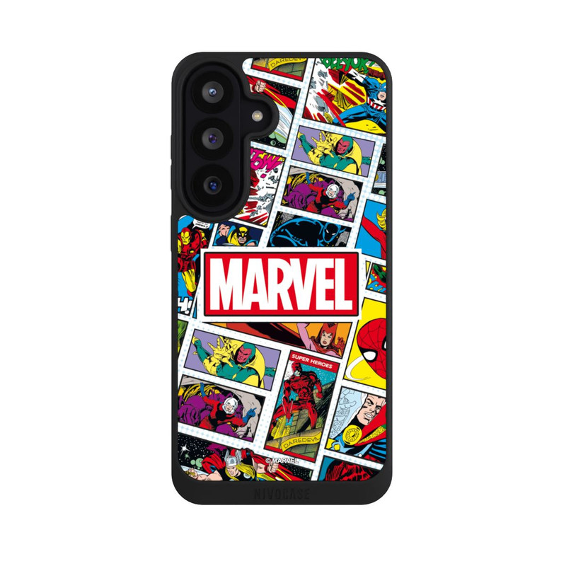 Galaxy S26 FE NIVOpure Marvel Comic Pattern