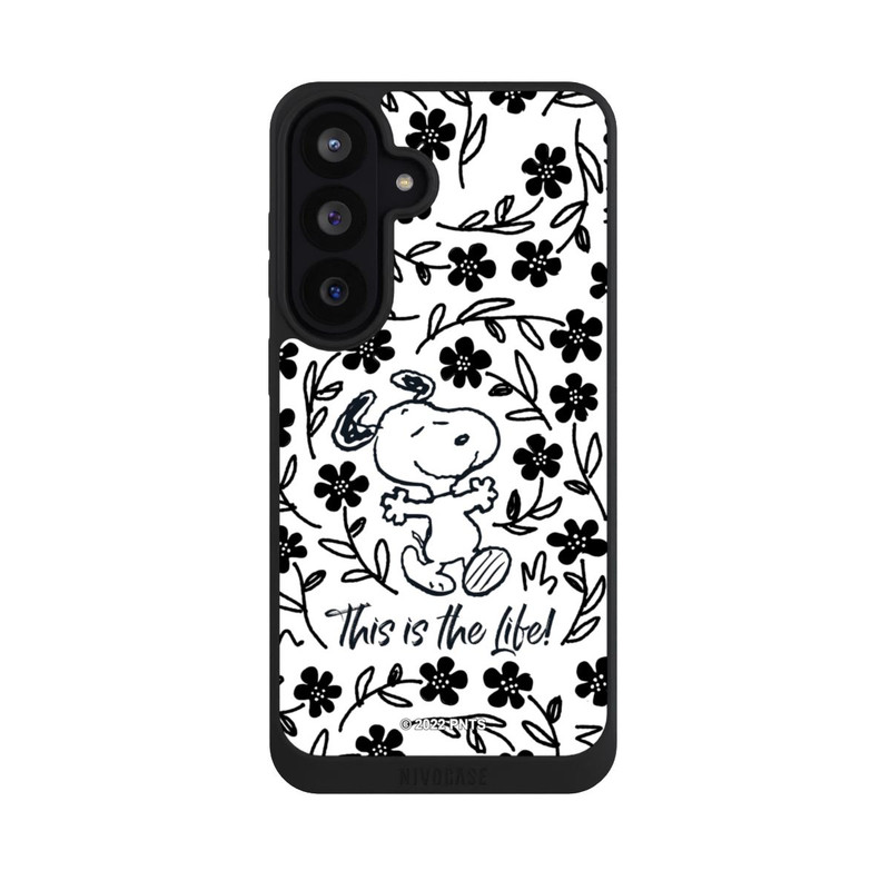 Galaxy S26 FE NIVOpure Snoopy schwarz und weiß This Is The Life