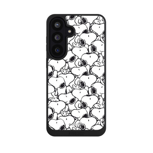 Samsung Galaxy S26 FE NIVOpure Snoopy Muster Schwarz und Weiß