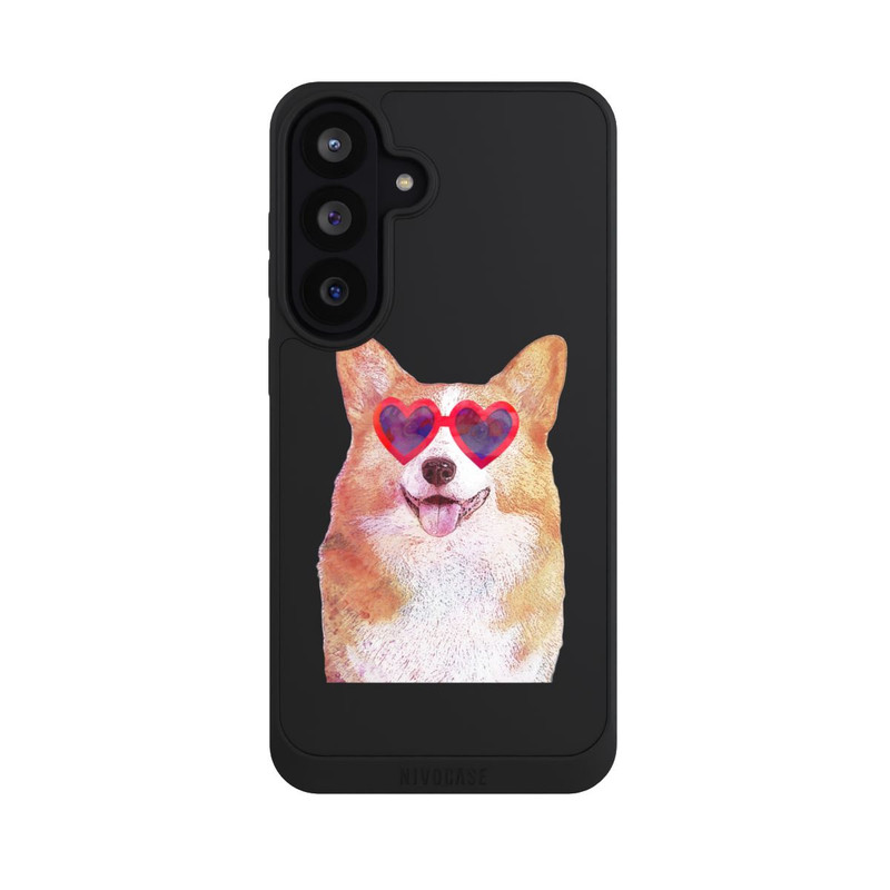 Galaxy S26 FE NIVOpure Niedlicher Corgi Transparent