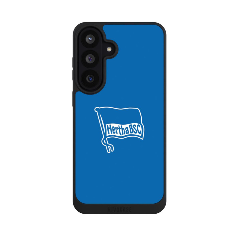 Galaxy S26 FE NIVOpure Hertha BSC Blauer Hintergrund