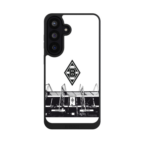 Samsung Galaxy S26 FE NIVOpure Borussia-Park Schwarz und Weiß