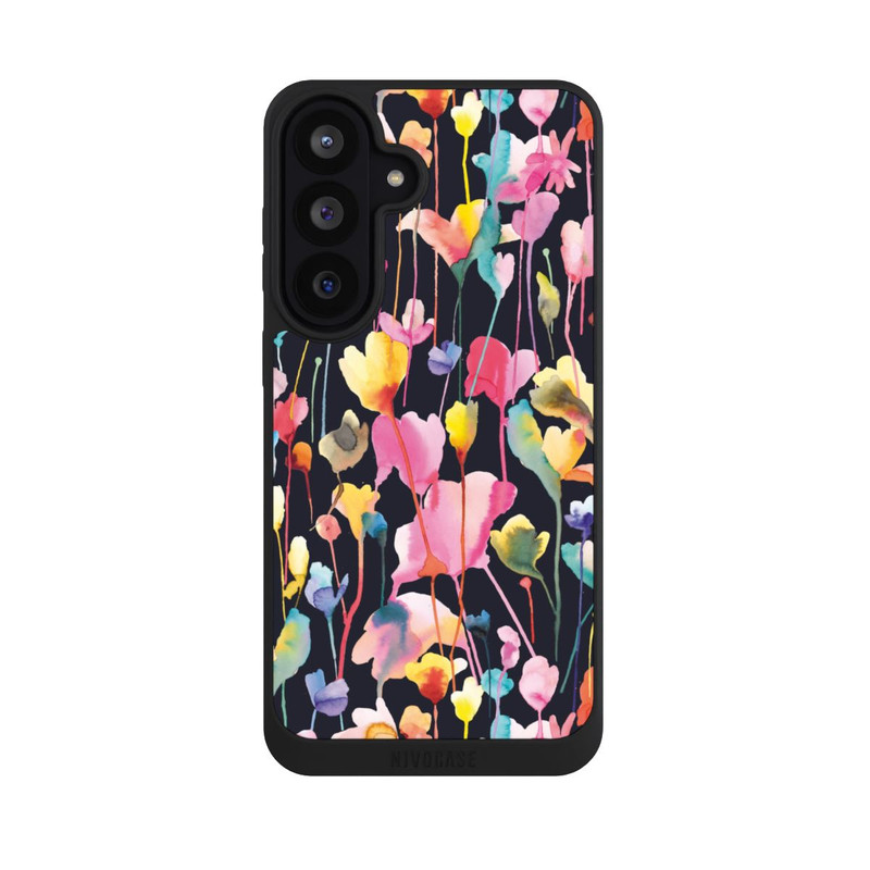 Galaxy S26 FE NIVOpure Wildblumen schwarz