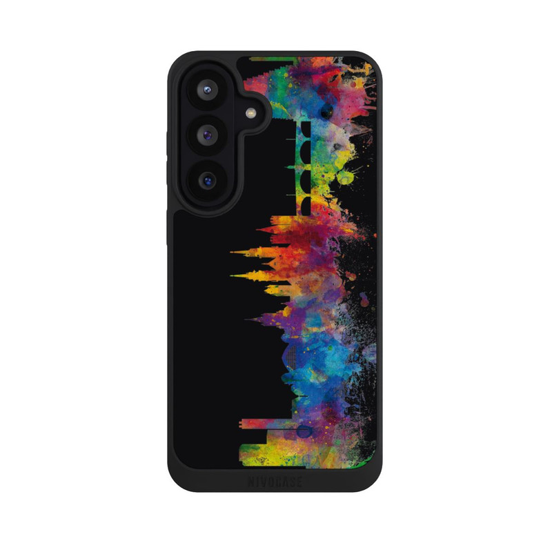 Galaxy S26 FE NIVOpure Bâle Suisse Ligne d'horizon Noir