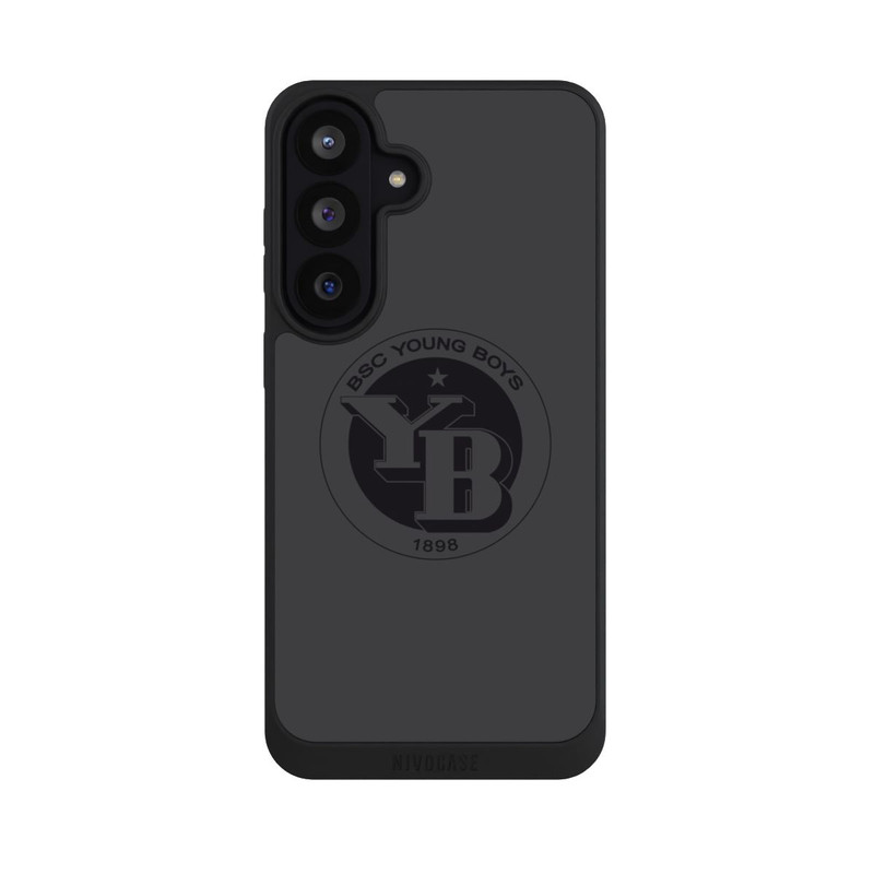 Galaxy S26 FE NIVOpure BSC YB Logo Grau
