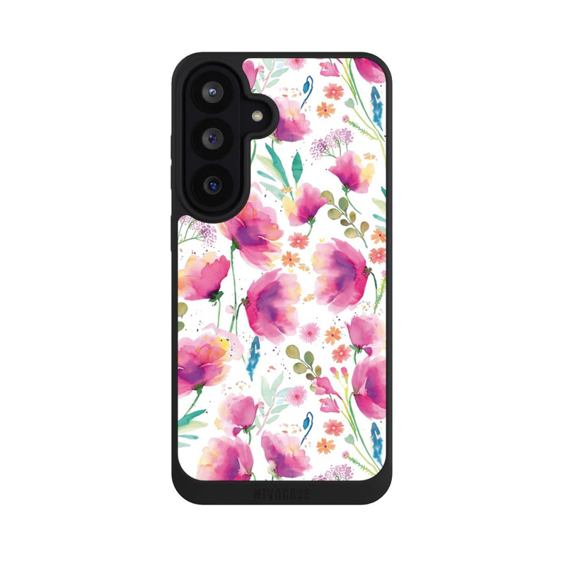 Galaxy S26 FE NIVOpure Abstrakte Mohnblumen aquarell
