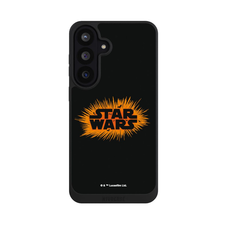 Galaxy S26 FE NIVOpure Star Wars Logo Orange Halloween Explosion