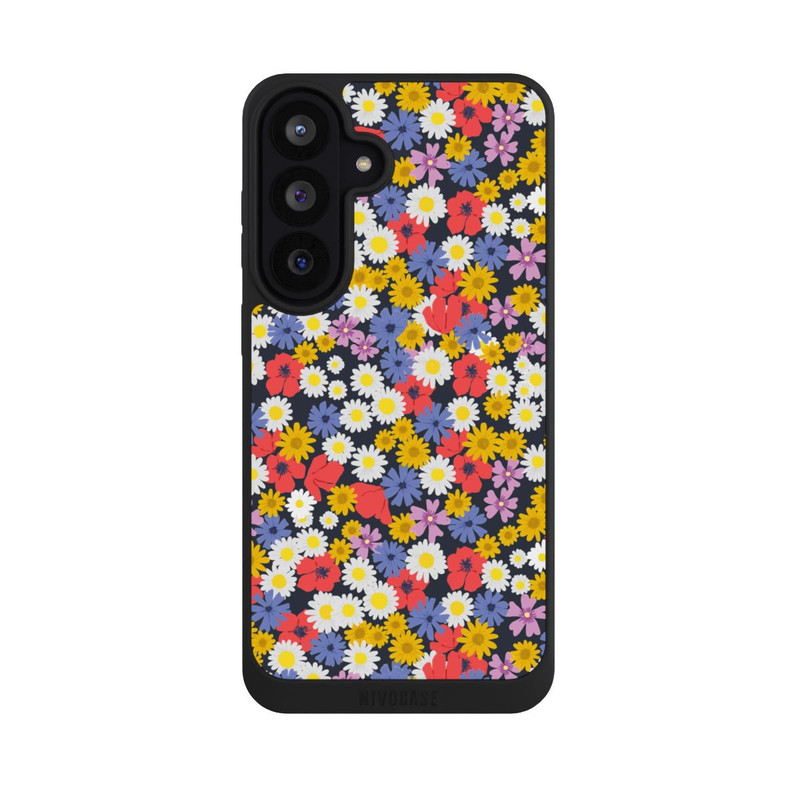 Galaxy S26 FE NIVOpure Wildblumen-Muster