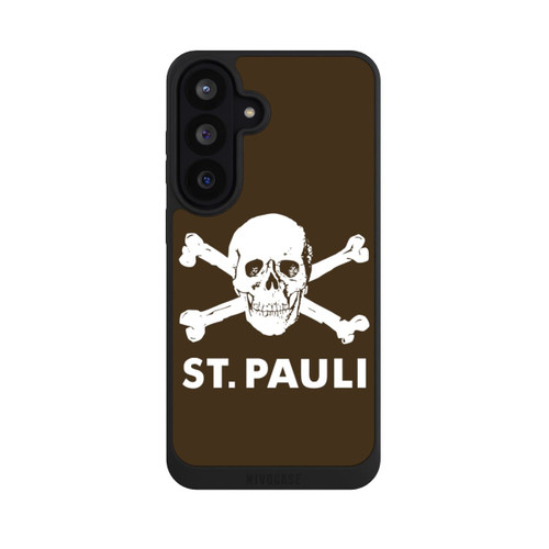 Samsung Galaxy S26 FE NIVOpure FC St. Pauli Logo Braun