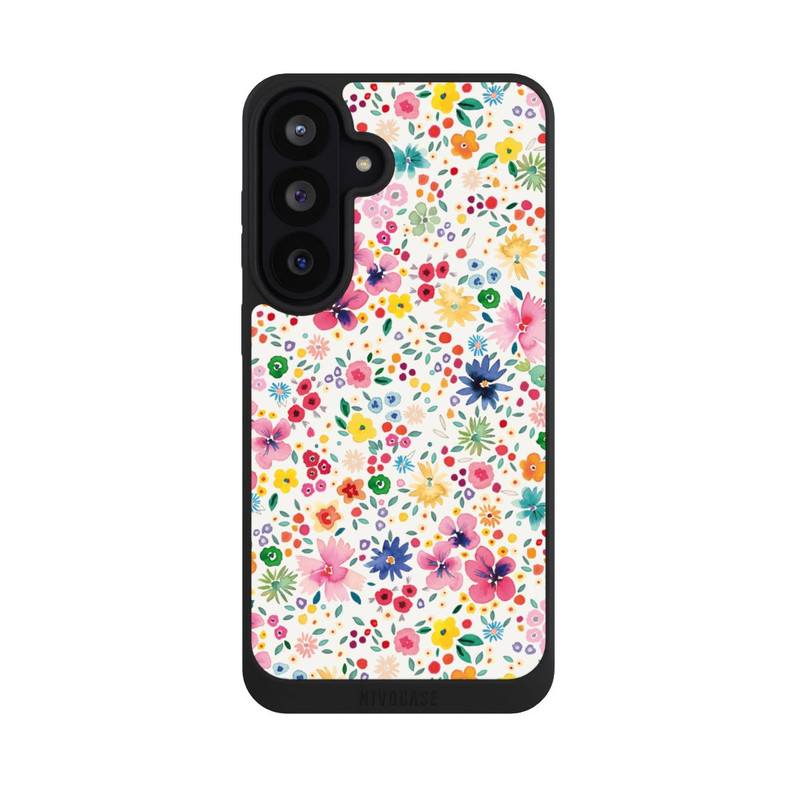 Galaxy S26 FE NIVOpure Millefleurs Pink Spring Garden