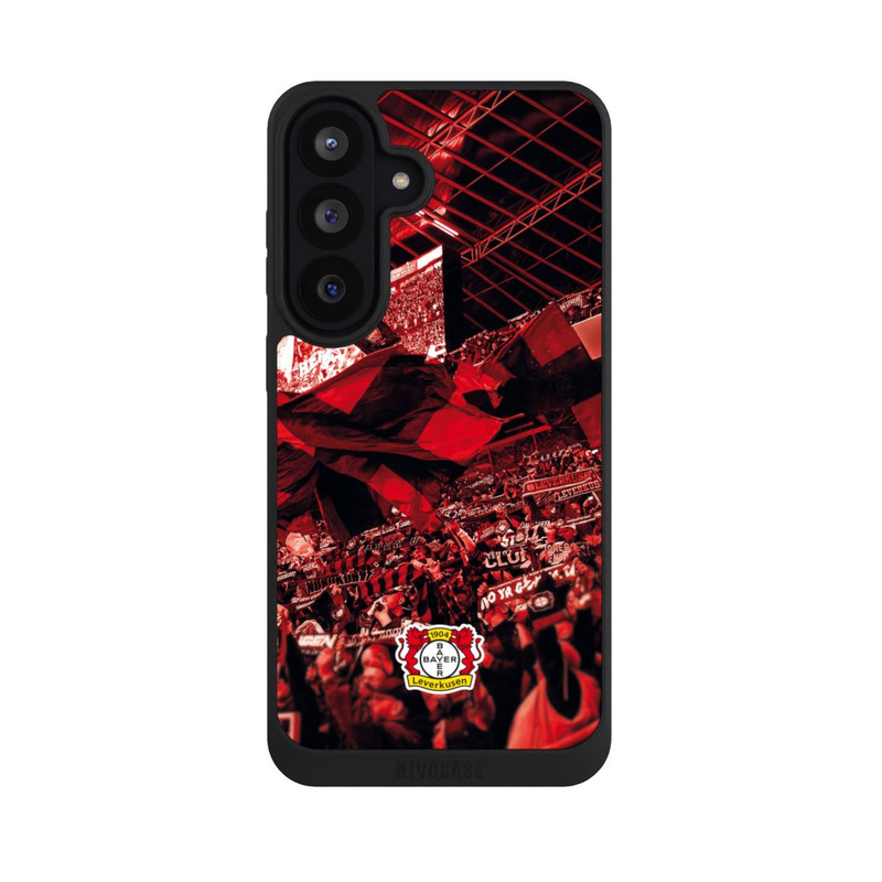 Galaxy S26 FE NIVOpure Bayer 04 Leverkusen Fankurve Rot