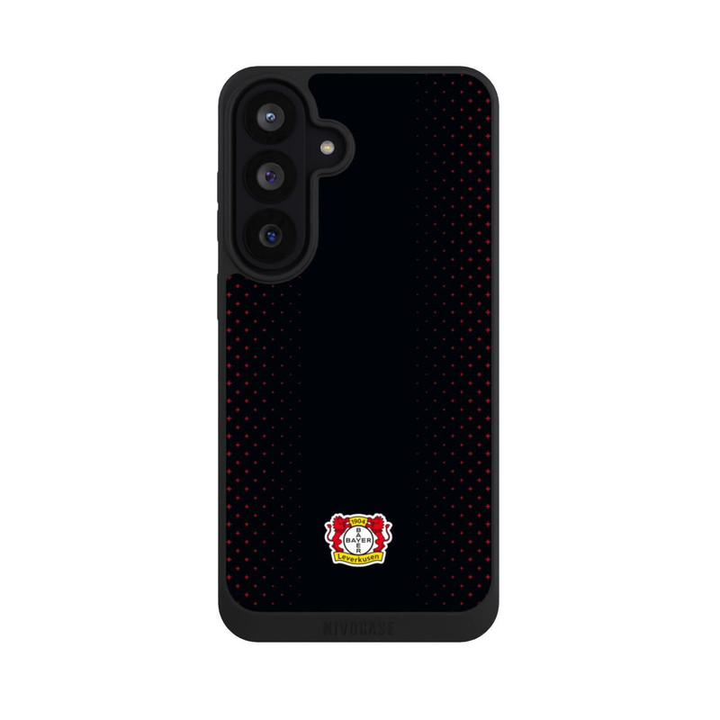 Galaxy S26 FE NIVOpure Bayer 04 Leverkusen Schwarz mit Muster