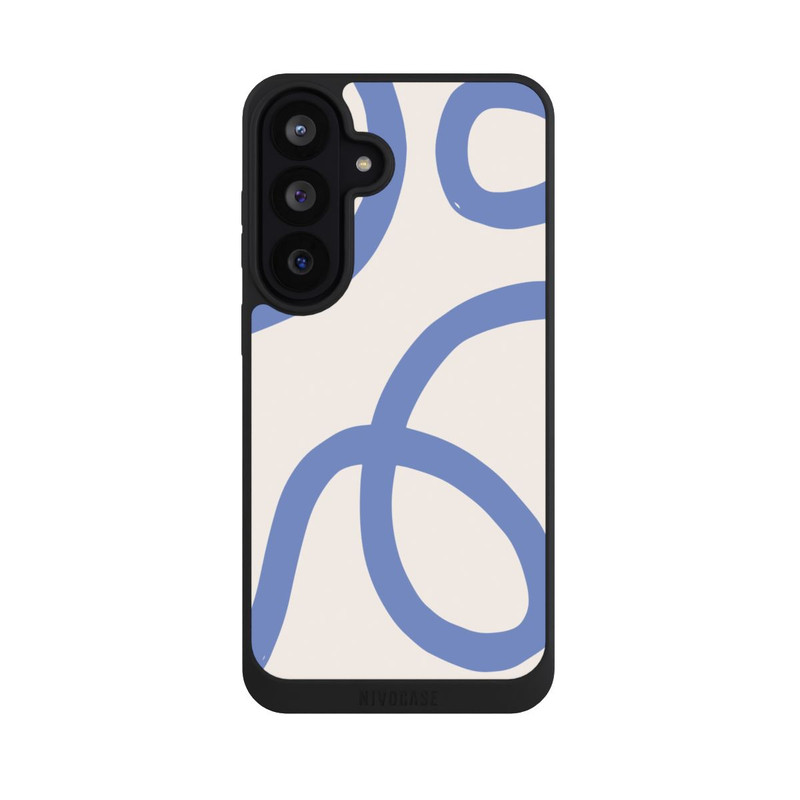 Galaxy S26 FE NIVOpure Blue Pattern