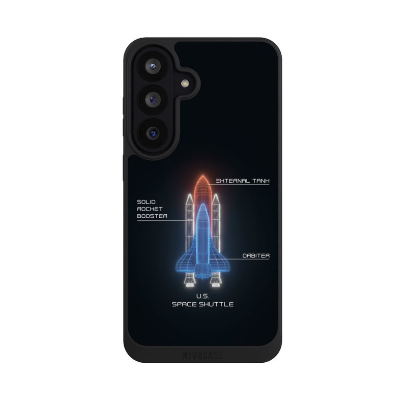 Galaxy S26 FE NIVOpure Space Shuttle Drahtmodell
